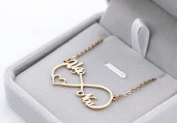8 word pendant clavicle chain