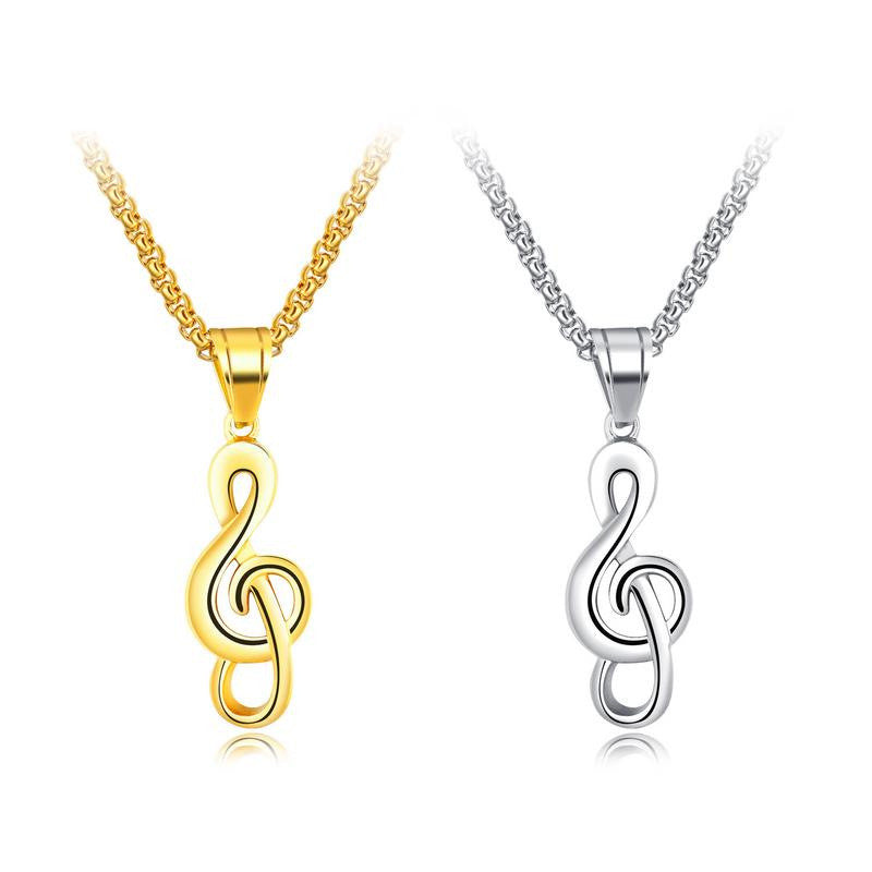 Halskette mit Musiksymbol