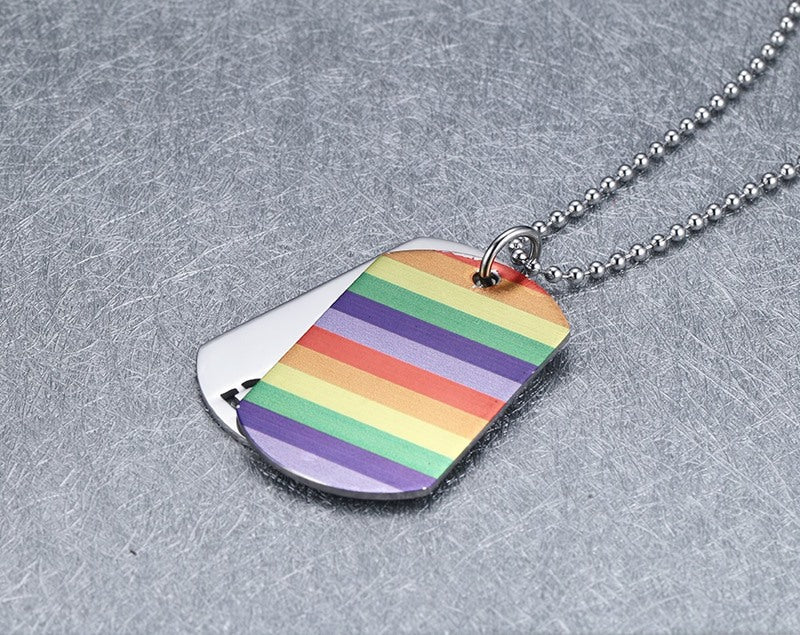 Lesbischer Regenbogen-Liebhaber-Anhänger