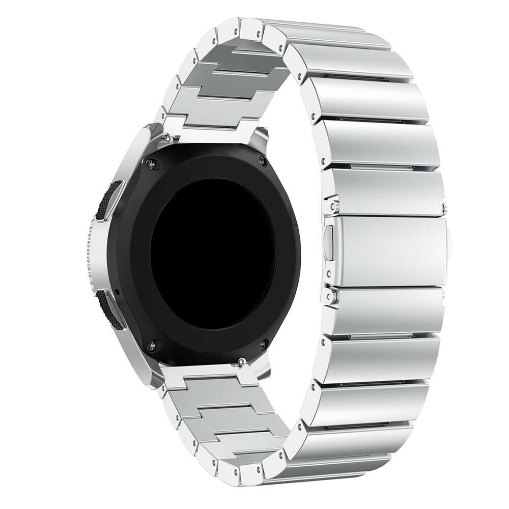 Edelstahl-Metallarmband mit flacher Schließe
