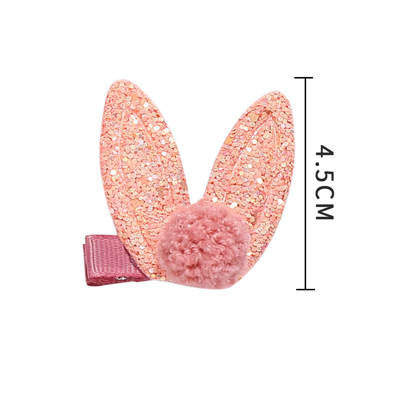 24PCS Bow head rope hair clip hair ring hair accessories set