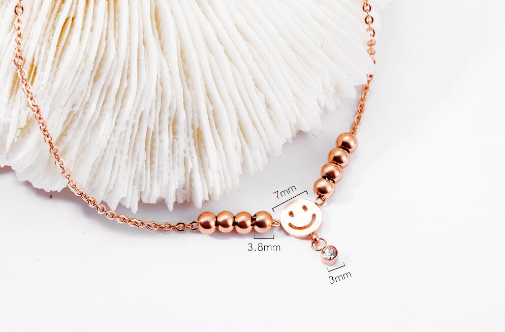 Charm-Beads elegantes Fußkettchen