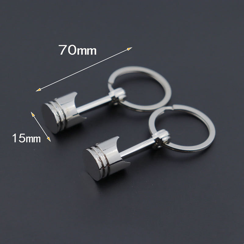 Car Modification Engine Piston Keychain Charm