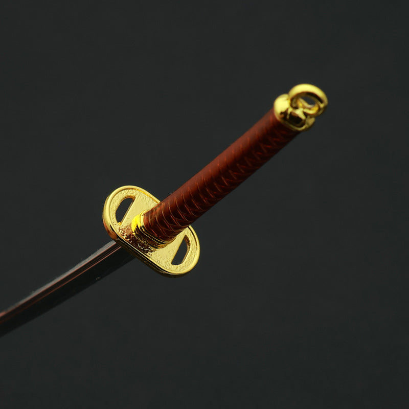Modelo de arma B Hueso Preocupa Esposa Cuchillo 22CM Adornos Artesanales Totalmente Metálicos