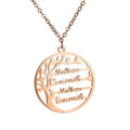 Edelstahl-Namenskette