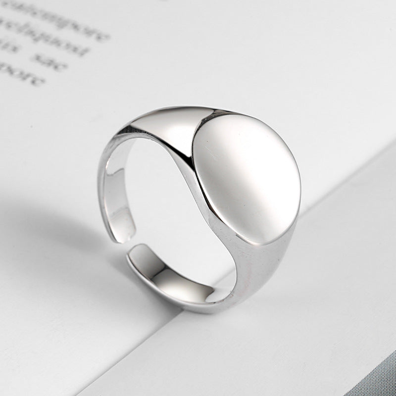 Oval glatter Ring Atmosphäre Index Ring Mode