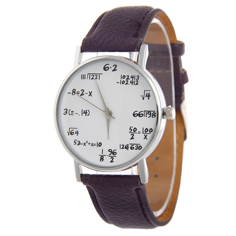 Reloj de ecuaciones