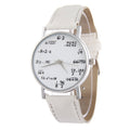 Reloj de ecuaciones