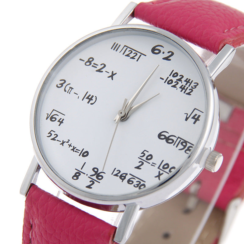 Reloj de ecuaciones