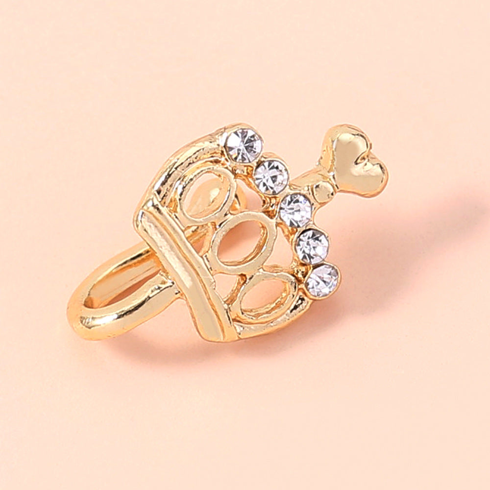 Anillos de nariz pequeños para mujer para perforaciones