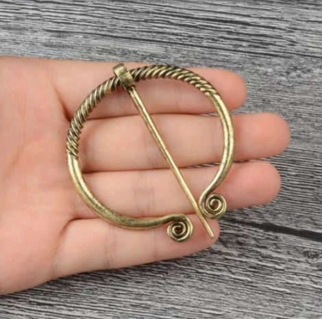 Wikingerbrosche Cowboy-Anstecker Gürtelschnalle Kragenbeutel-Zubehör