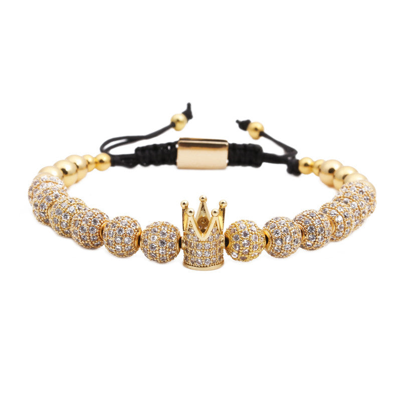 Mode Krone Zirkon Armbänder