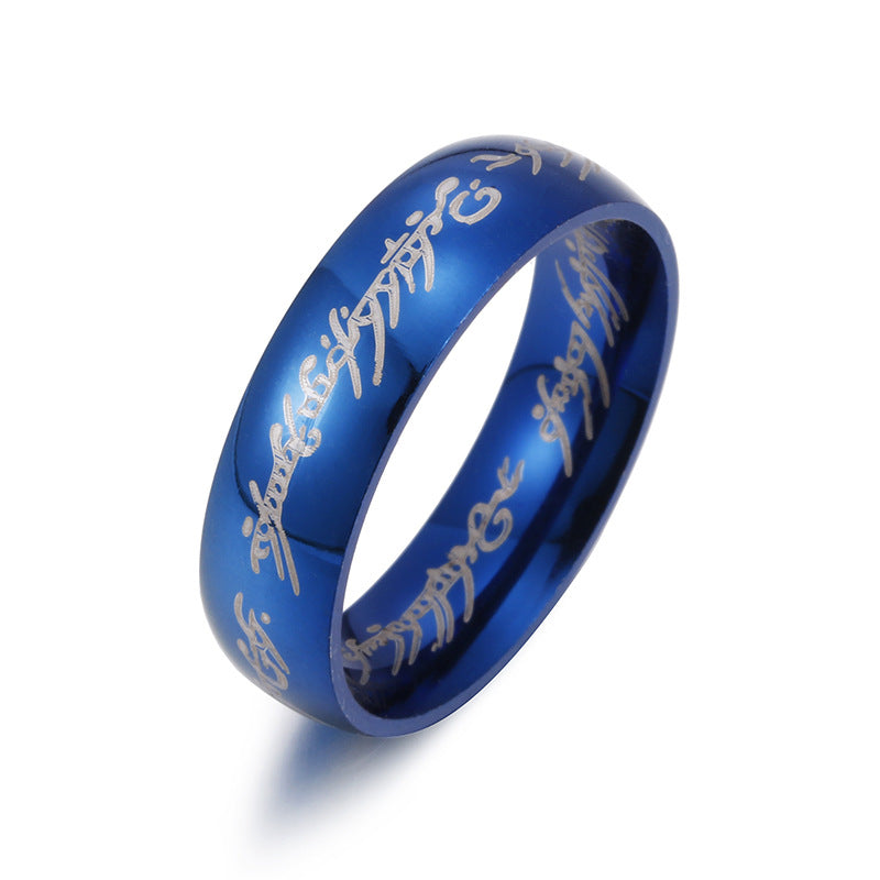 Titanstahlring Herrenring Ring
