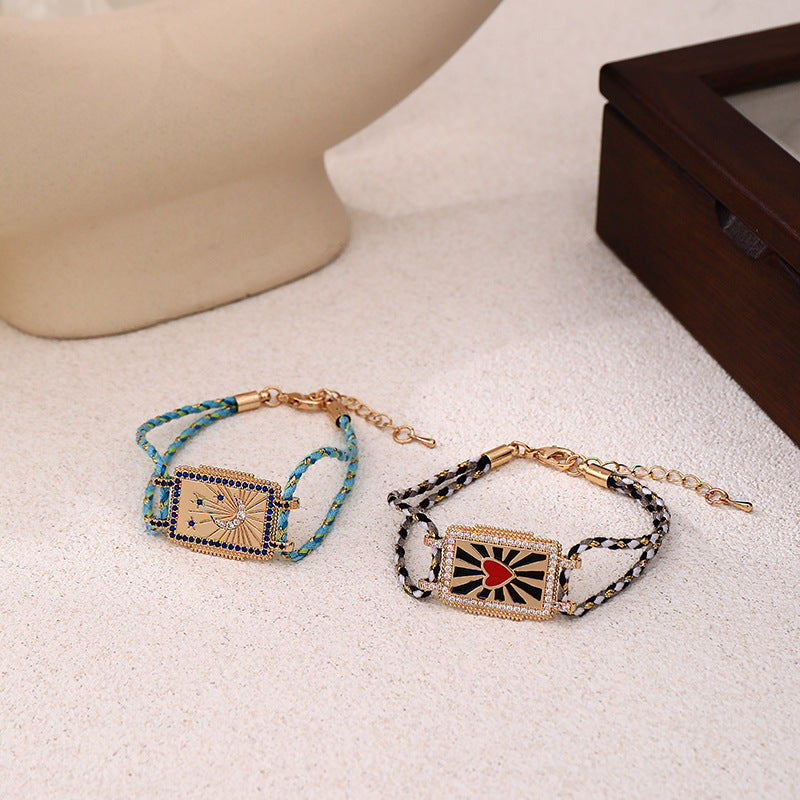 Love Moon Mode-Halskette Armband