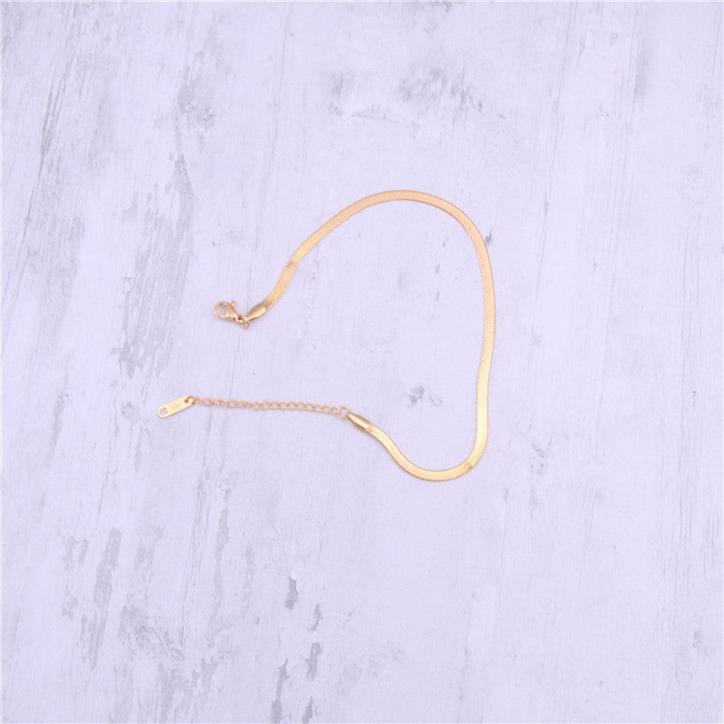 Tobillera sencilla de personalidad para mujer