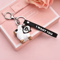Puppy keychain