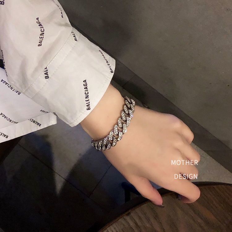 Kubanisches dickes Armband für Damen, Sommer, Ins-Design, besondere Interessen