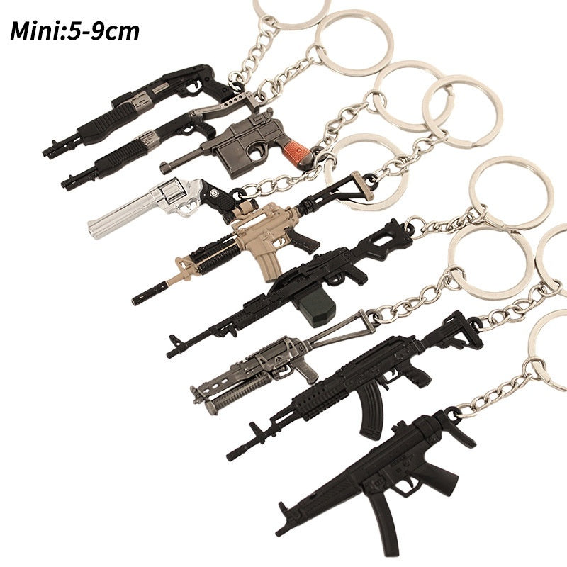 Llavero de Juguete de Metal Gun