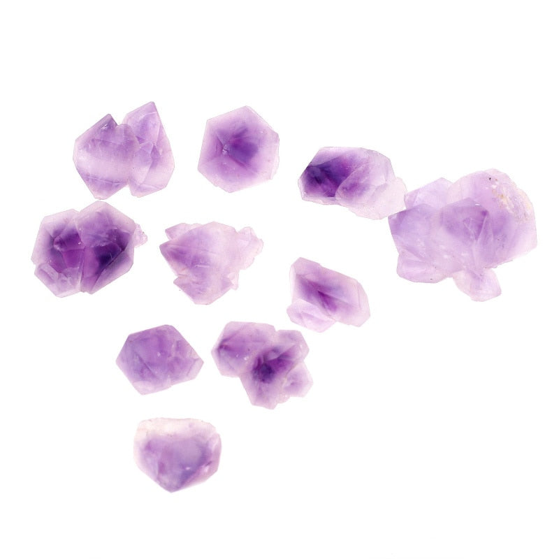 Anhänger handgefertigt aus natürlichem Amethyst