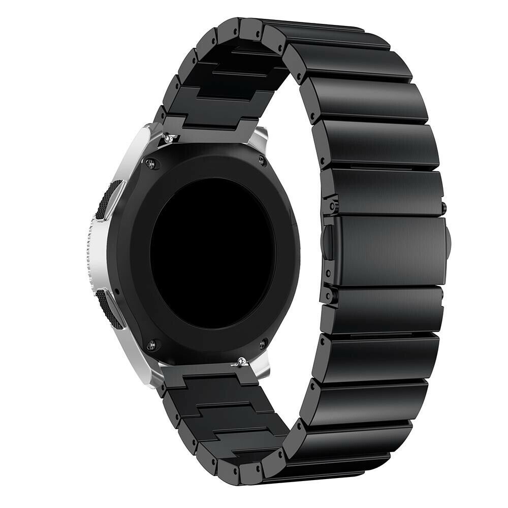 Edelstahl-Metallarmband mit flacher Schließe