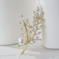 High-grade Leaf Pearl Brooch For Women
