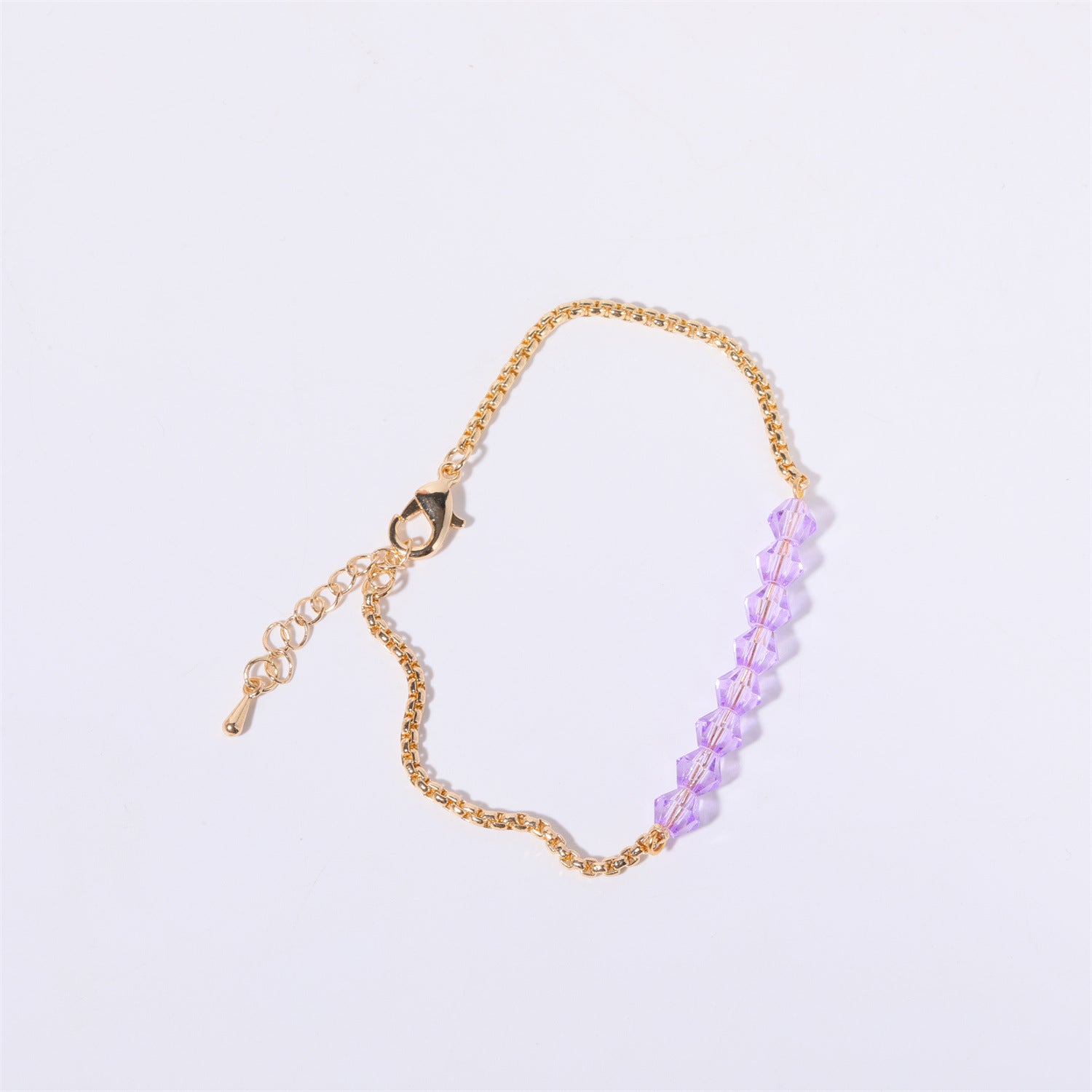 European And American Twelve Birthstone Beaded Bracelet Female Color 12 Birthstones