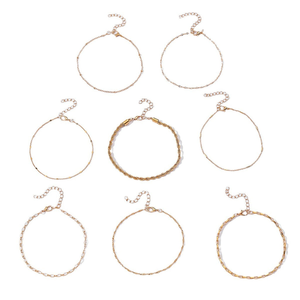 Traje de Pulsera Doble de Aleación Moda Multicapa