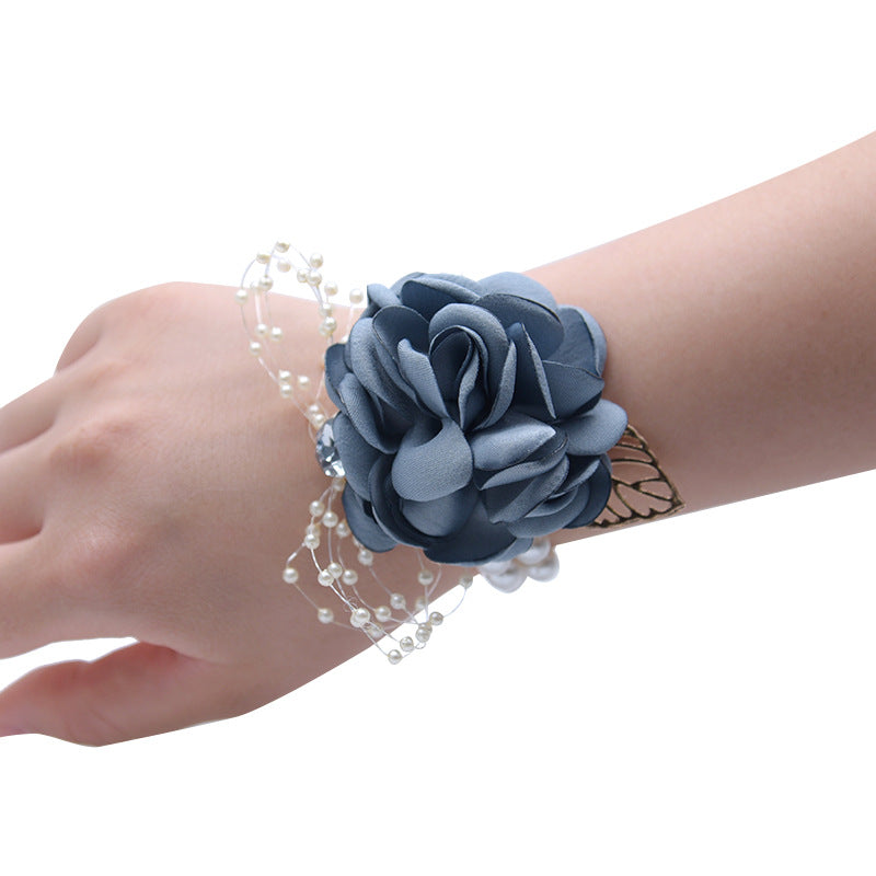 Handgelenkblume Braut Brautjungfer Schwesterngruppe Handgelenkblume Korsage Handgeschenk Kinder Tanz Hand