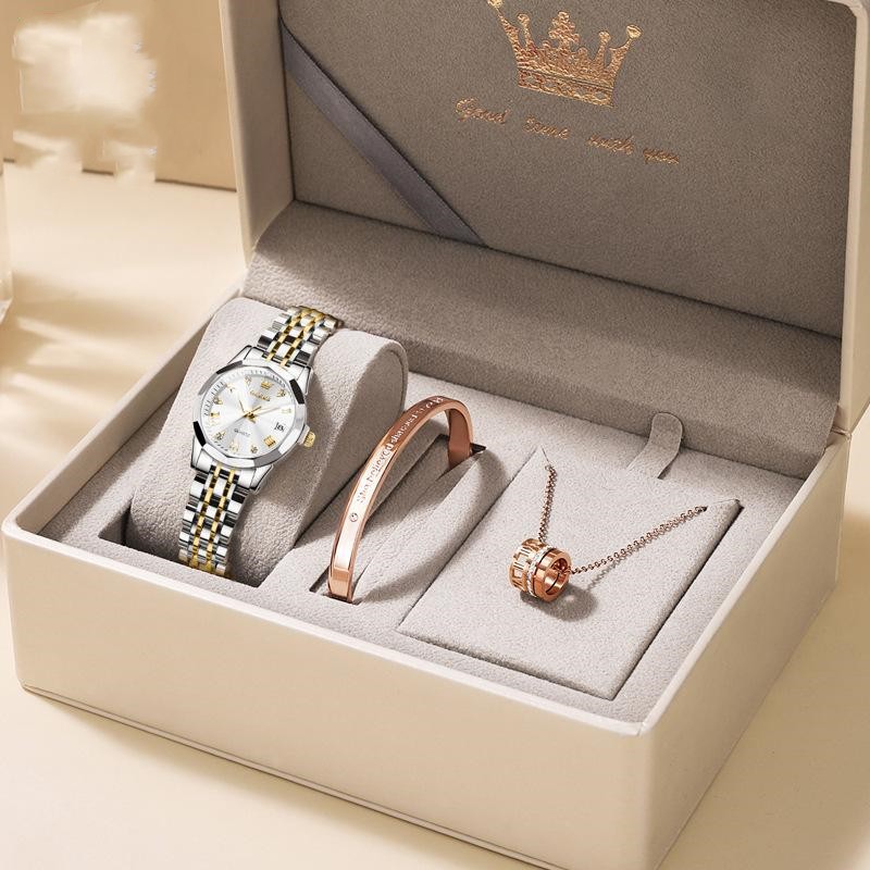 Quarz-Damenuhr-Geschenkbox