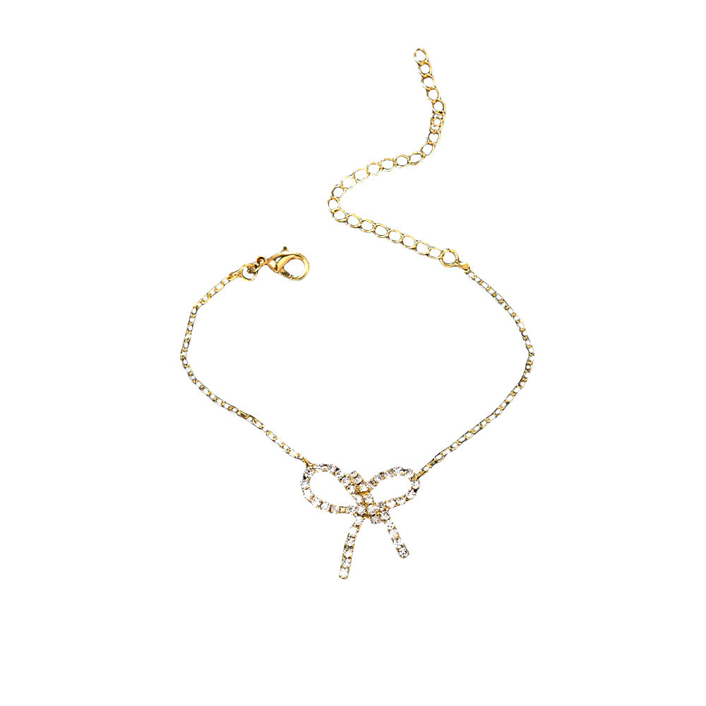 Pulsera con lazo, femenina, minorista, sencilla