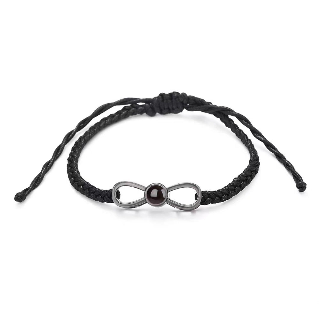 Korean Version Bow Weaving Projection Bracelet