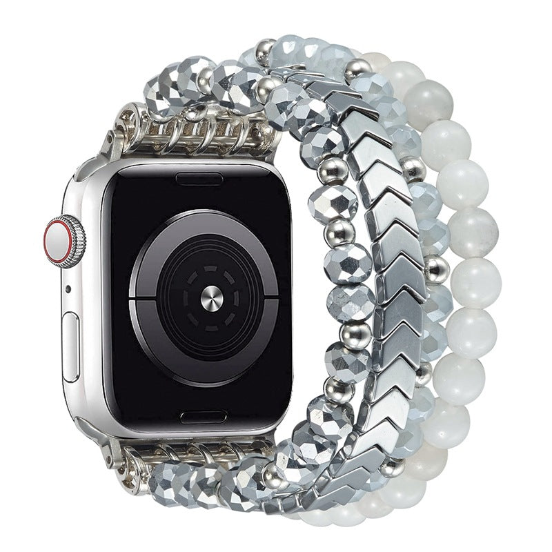Suitable For Watch Arrow Jewelry Beaded Strap Crystal Wristband