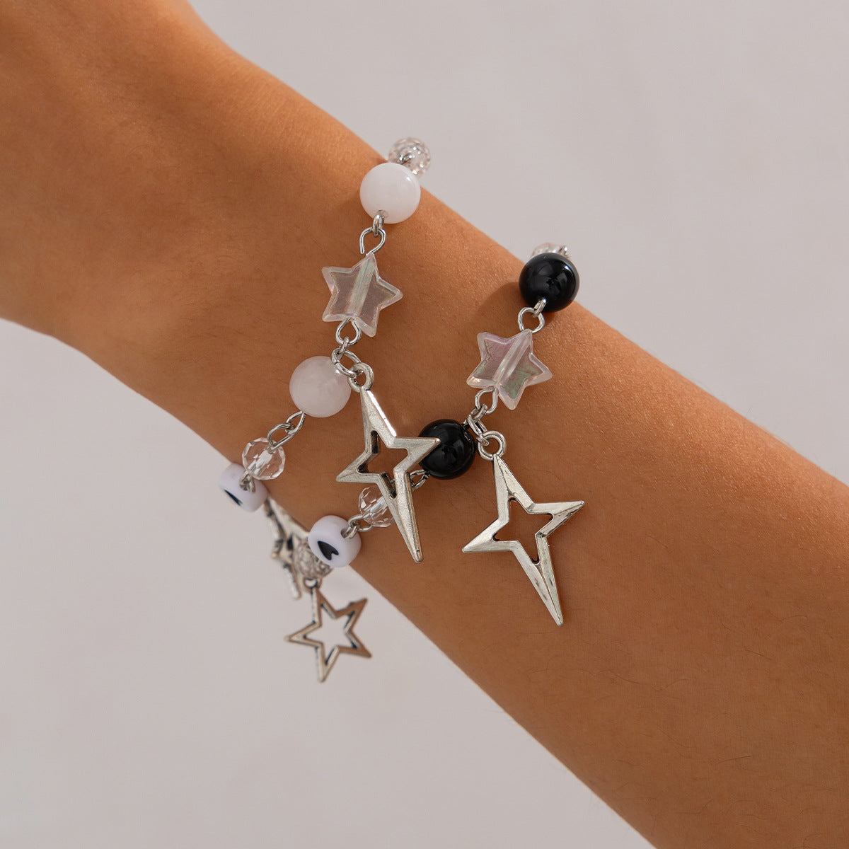 Sweet Bow Alloy Pendant Bracelet