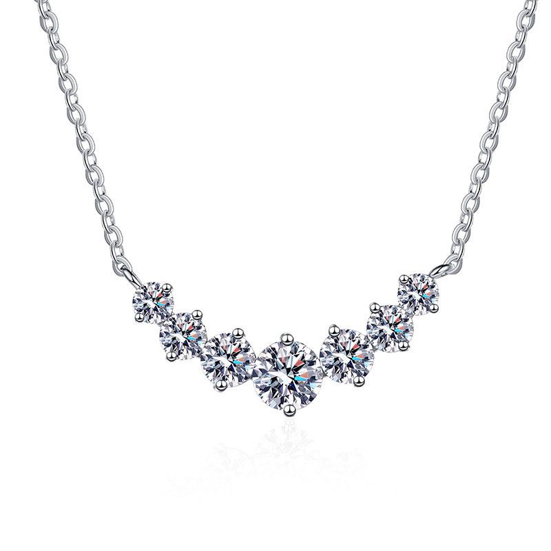 S925 Sterling-Silber-Anhänger Damenkette