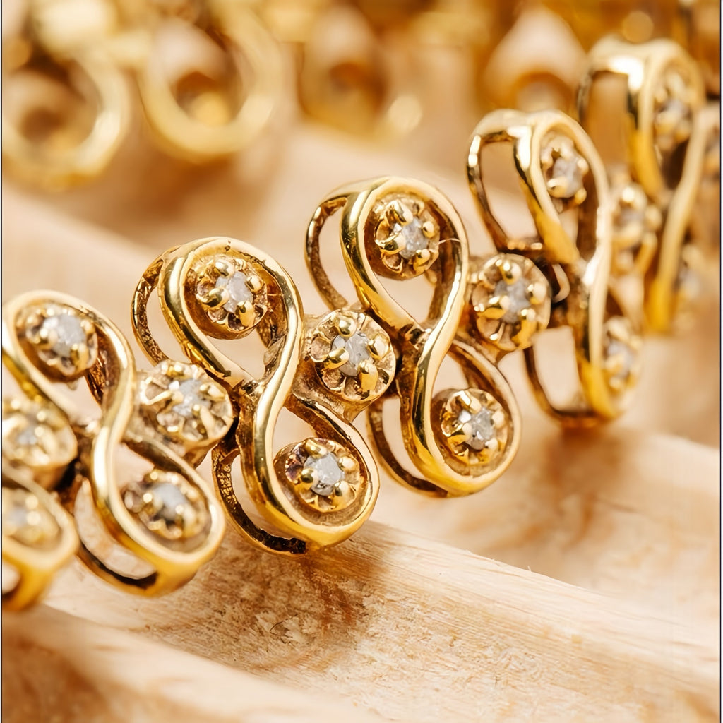 Joyas Antiguo Lujo Diamante Cuarzo Reloj de Mujer