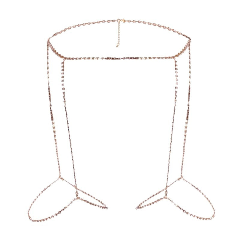 Accessories Rhinestone Body Chain Flash Diamond Claw Chain Beauty Leg Chain Sexy Body Chain
