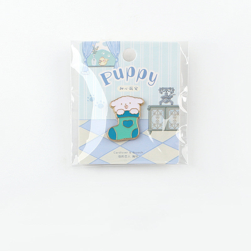 Broche Amante de Letras Novio Mascota Tierna