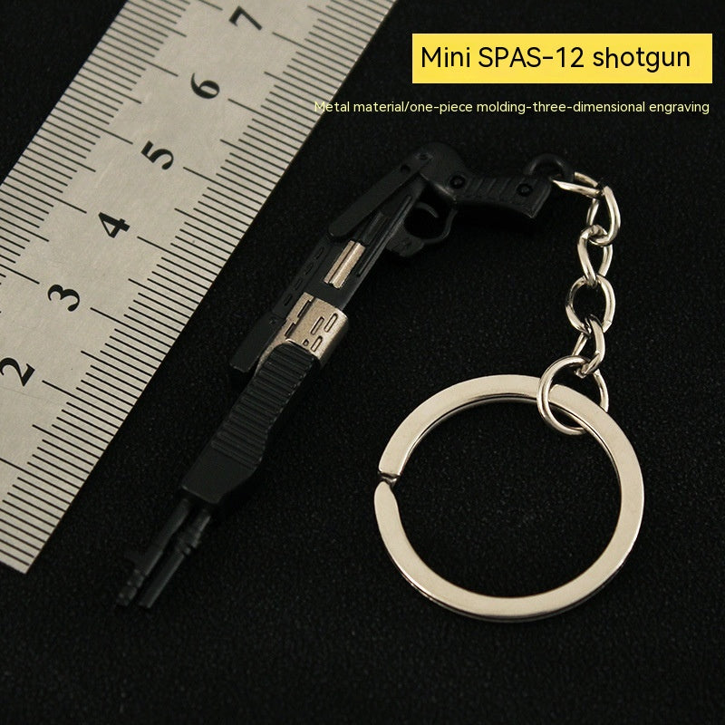 Llavero de Juguete de Metal Gun