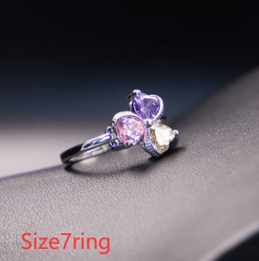 Clover Zirkon-Diamant-Schmuckset für Damen