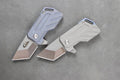 Mini cuchillo de bolsillo de titanio Tank Cuchillo de camping EDC Llavero