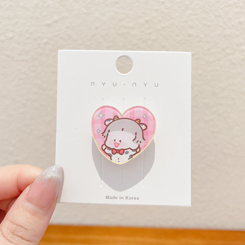 Women's Fashionable Simple And Cute Cartoon Brooch