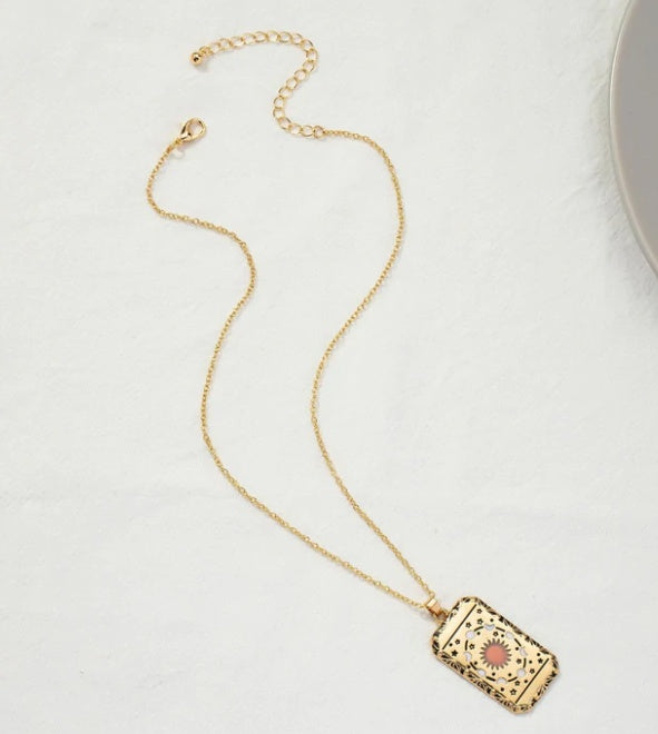 Tarot Power La Luna Gold Necklace