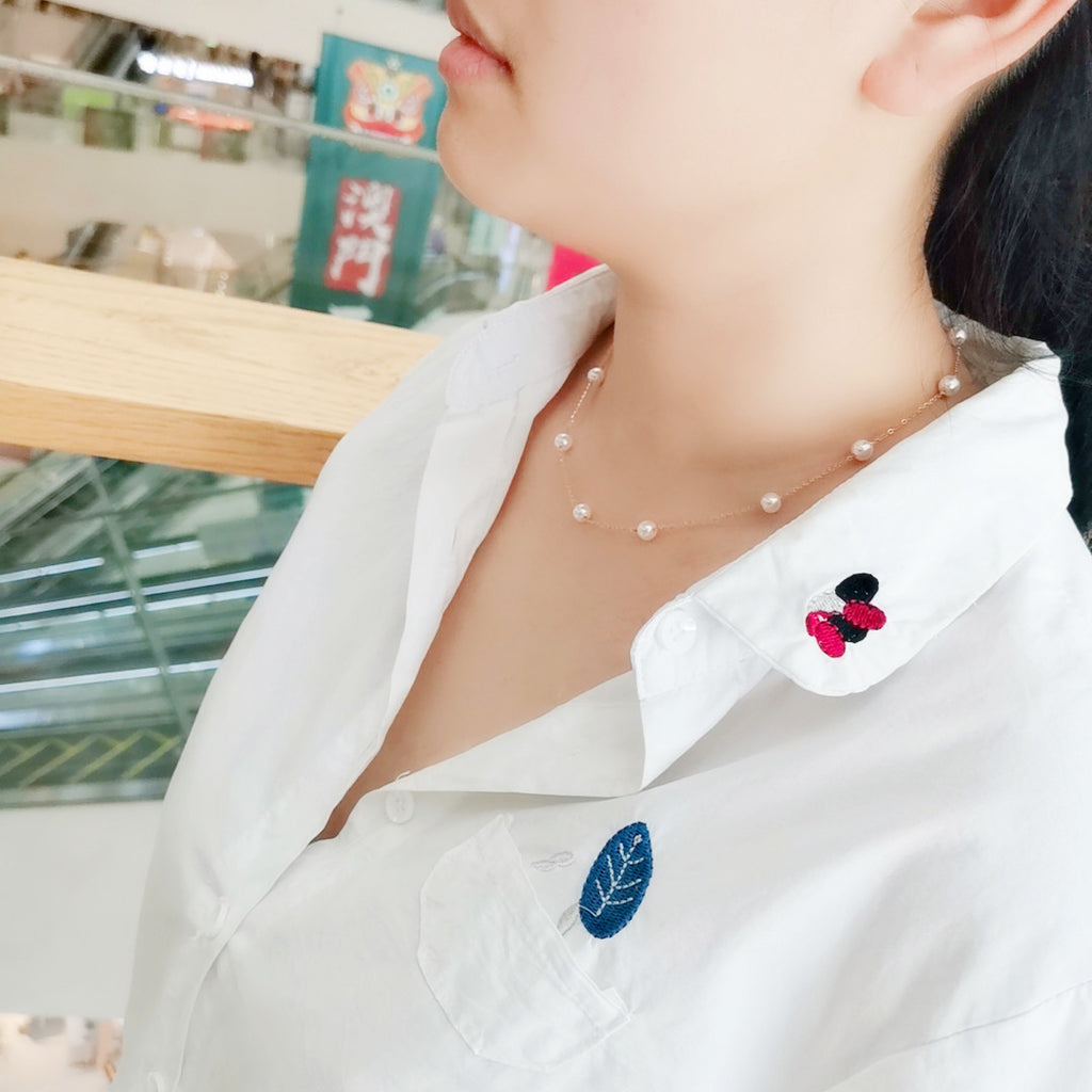 Collar de Gypsophila