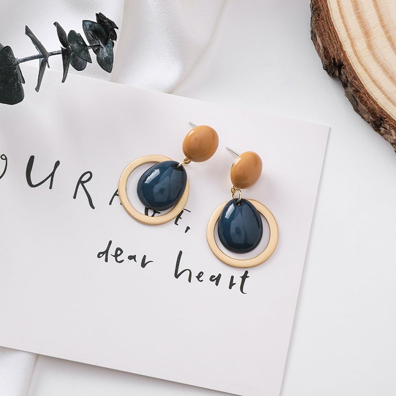 Pendientes de caramelo colgantes