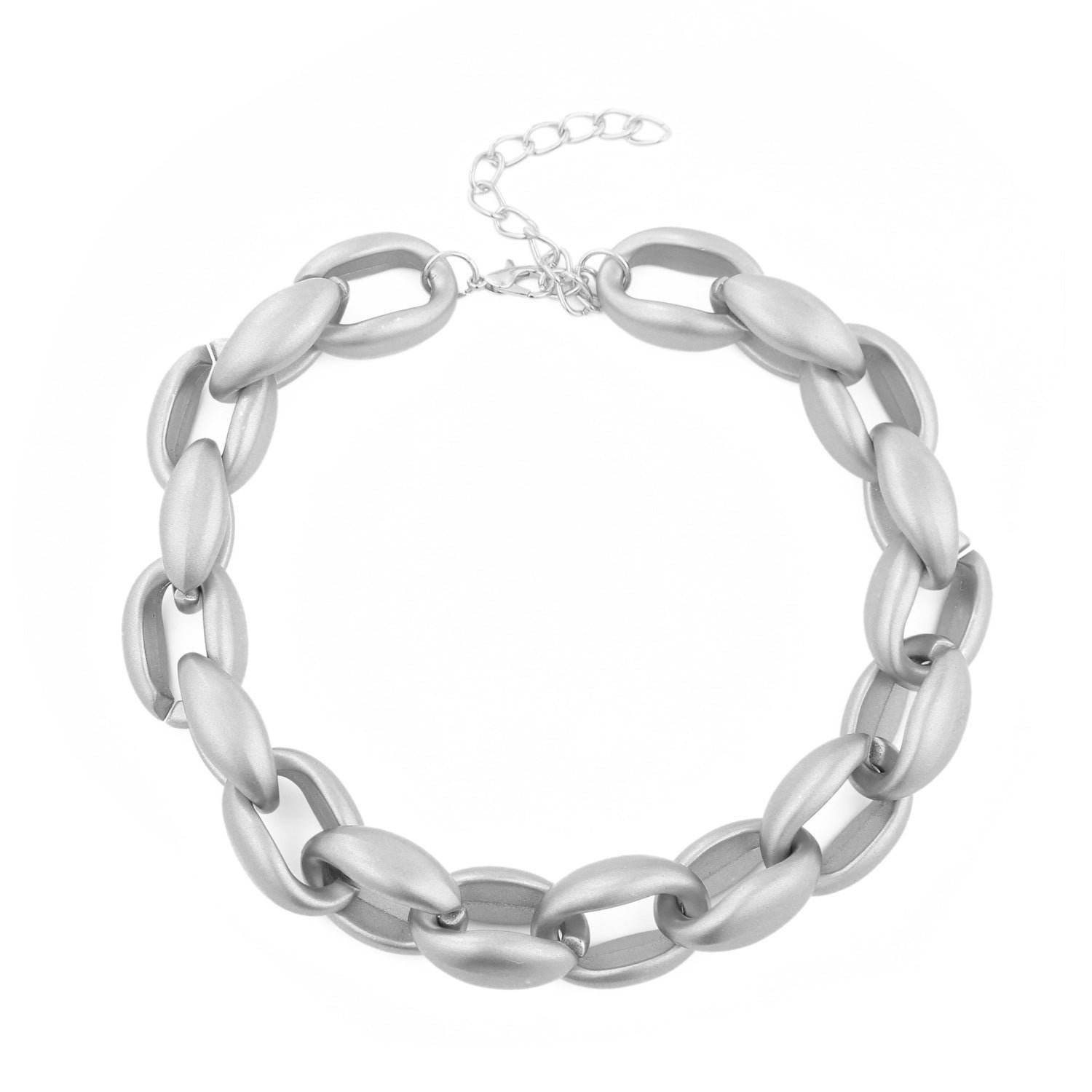 Einfache Acrylkette Halskette Damen