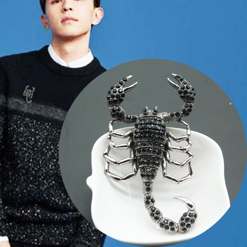 Bühnenpersönlichkeit Dekoration Mode Bruder Punk Accessoires Brosche