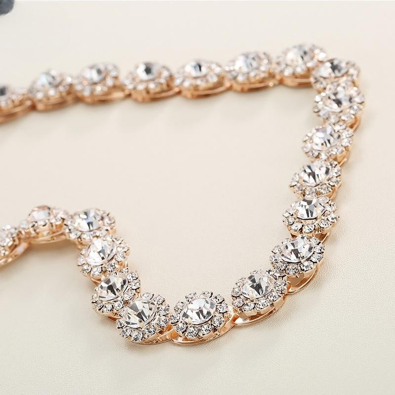 Braut Strass SONNENBLUMEN Haarband Hochzeitsfotografie Accessoires Bankett Kopfschmuck