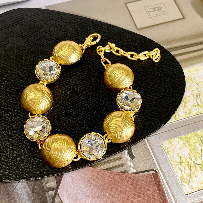Damen Leichte Luxus Elegante Goldkette Mittelalterliche Schlüsselbeinkette