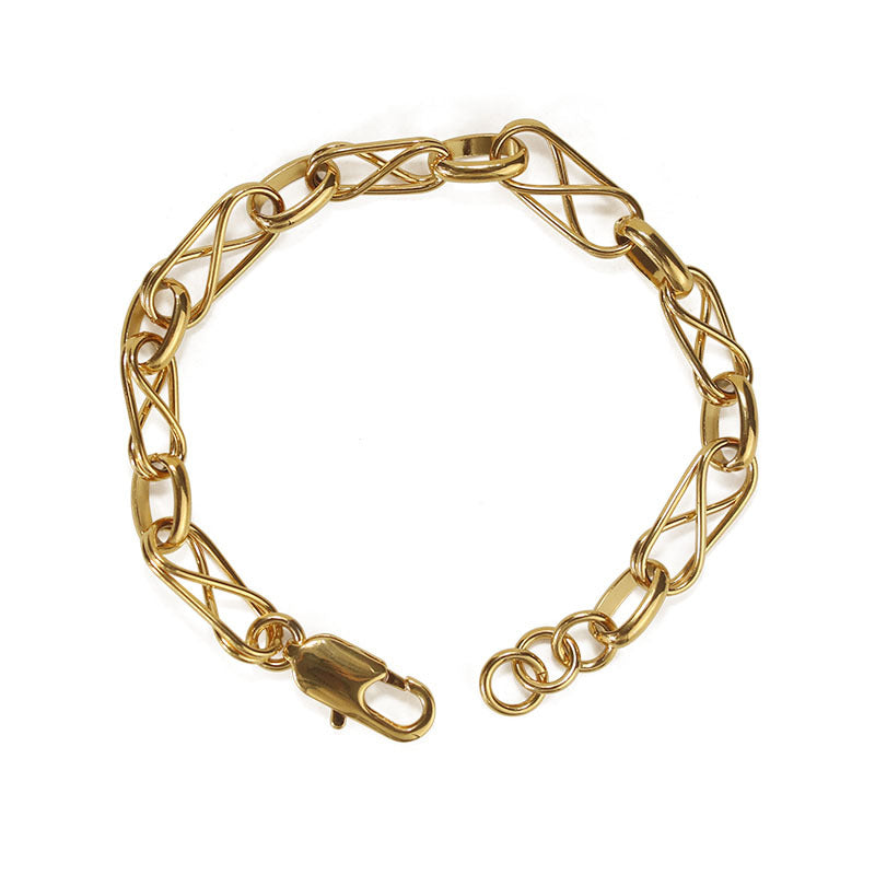 Pulsera de cadena gruesa para mujer
