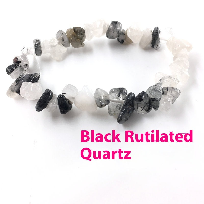 Pulsera de grava para mujer con personalidad y diseño irregular de moda